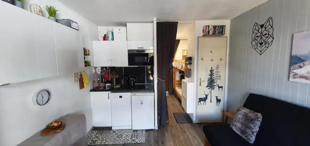 Studio 2 Alpes, Proche Lac Buissonniere, Menage Inclus, Balcon, Parking Les Deux Alpes Exterior photo