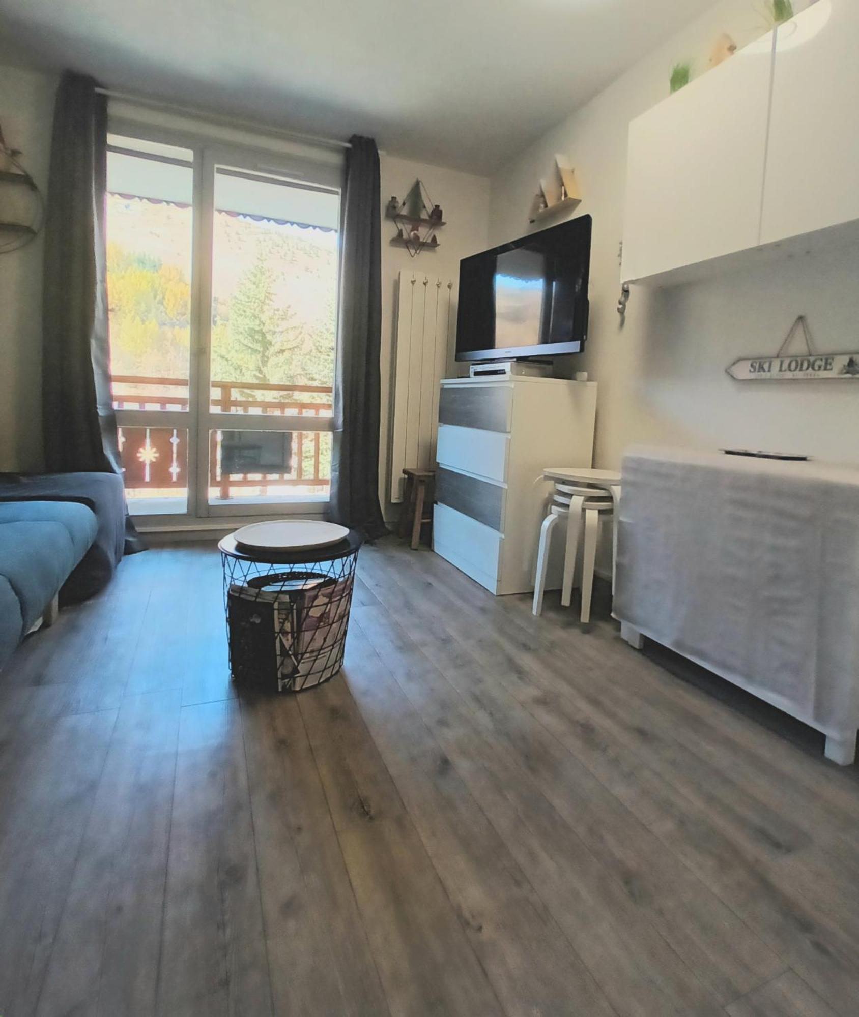 Studio 2 Alpes, Proche Lac Buissonniere, Menage Inclus, Balcon, Parking Les Deux Alpes Exterior photo